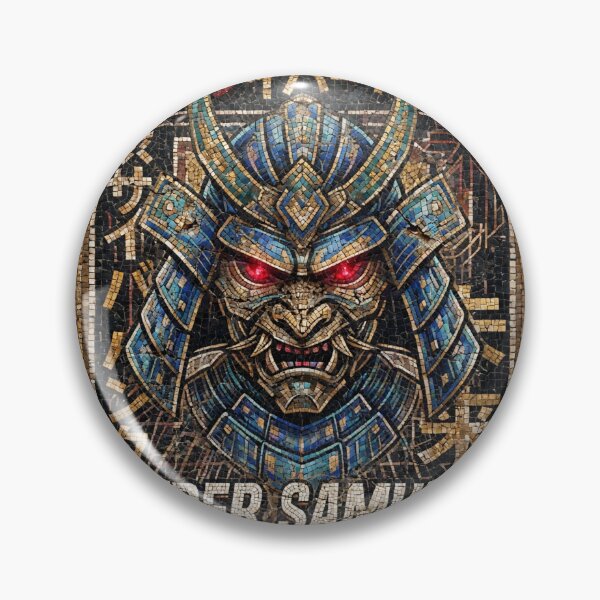 Item preview, Cyber Samurai Ancient Mosaic - Urban Tokyo Future Wear designed and sold by Csaba1983.