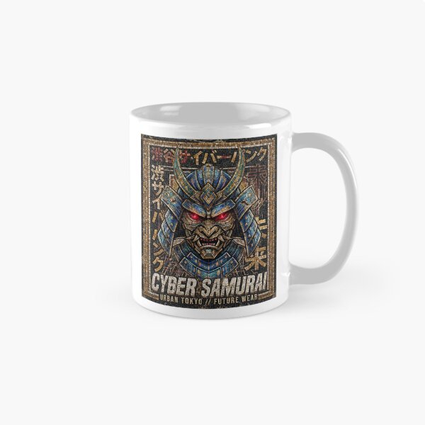 Item preview, Cyber Samurai Ancient Mosaic - Urban Tokyo Future Wear designed and sold by Csaba1983.