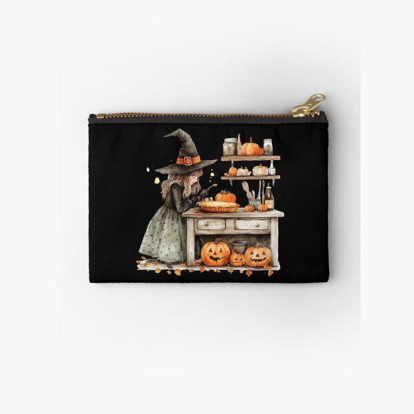 Item preview, Witch Preparing Halloween Treats designed and sold by ilkansiturikman.