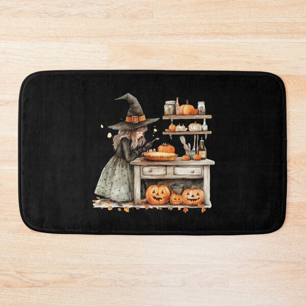 Item preview, Witch Preparing Halloween Treats designed and sold by ilkansiturikman.
