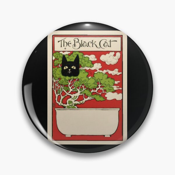 Item preview, The black cat plants a bonsau tree designed and sold by stevepaint.