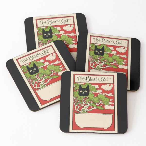 Item preview, The black cat plants a bonsau tree designed and sold by stevepaint.