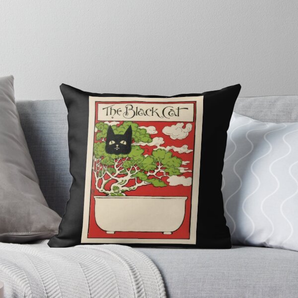 Item preview, The black cat plants a bonsau tree designed and sold by stevepaint.