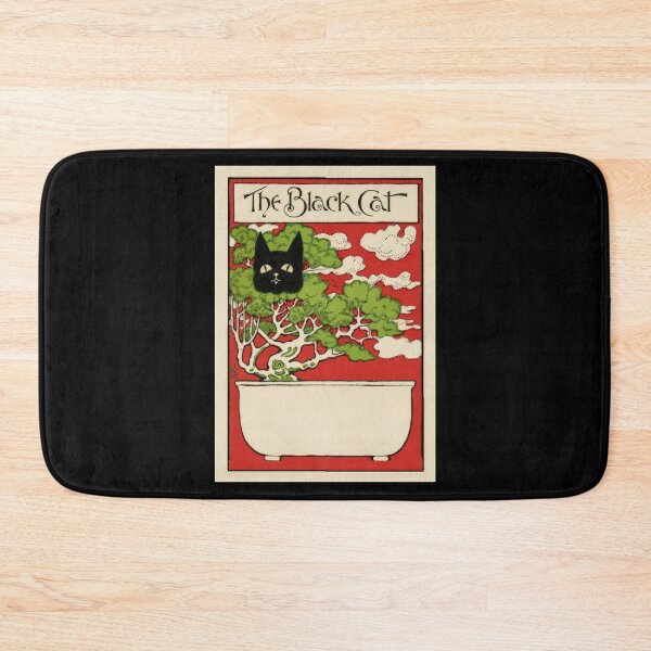 Item preview, The black cat plants a bonsau tree designed and sold by stevepaint.