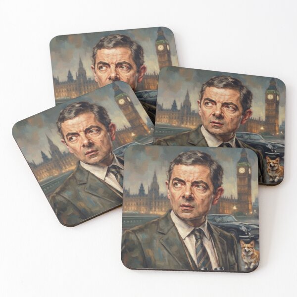Item preview, Johnny English Spy Comedy Fine Art Tribute designed and sold by Art's Diner.