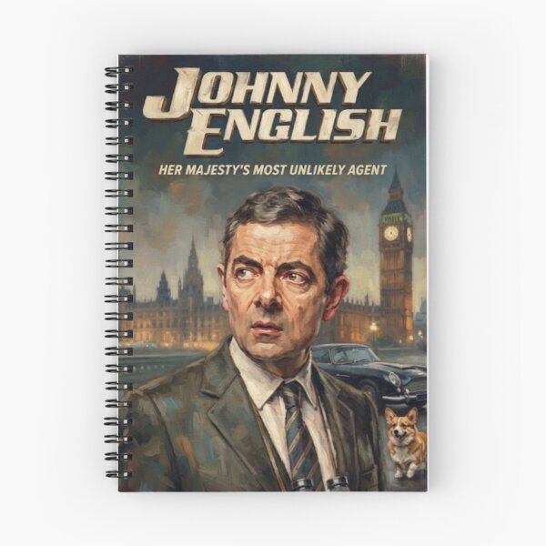 Item preview, Johnny English Spy Comedy Fine Art Tribute designed and sold by Art's Diner.