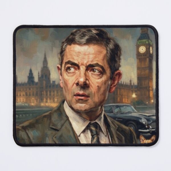 Item preview, Johnny English Spy Comedy Fine Art Tribute designed and sold by Art's Diner.