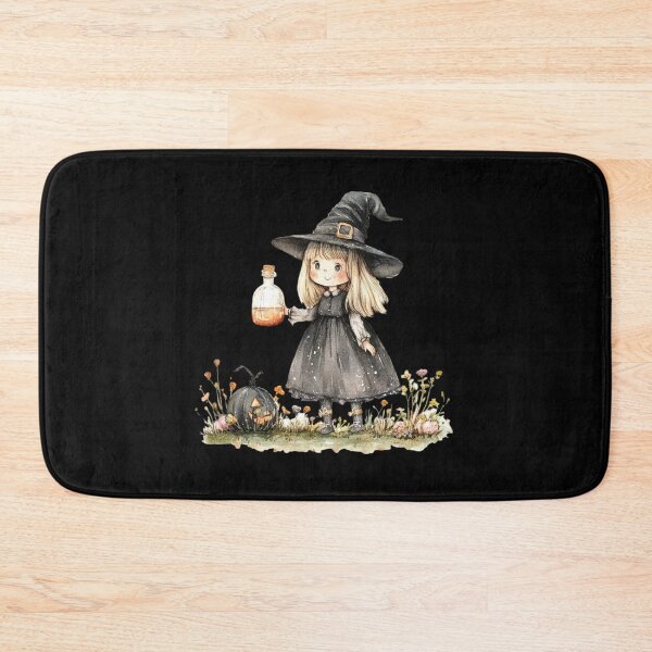 Item preview, Cute Witch with Potion Bottle designed and sold by ilkansiturikman.
