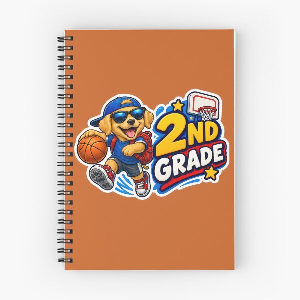 Item preview, 2nd Grade 1A   Basketball Puppy designed and sold by CrumbBumStudio.