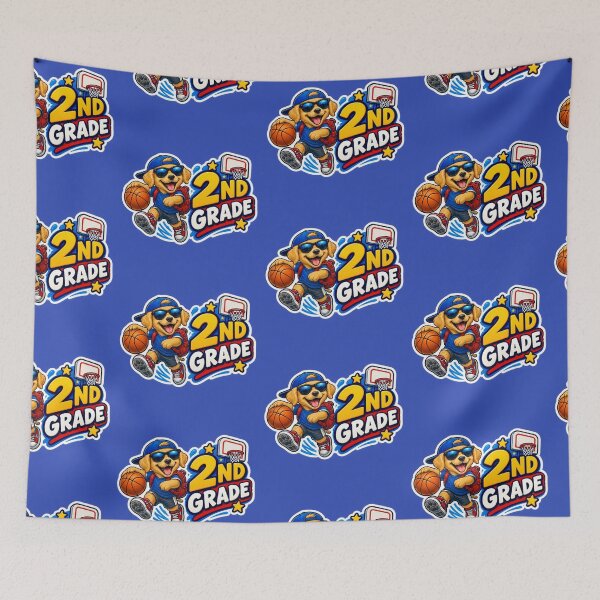 Item preview, 2nd Grade 1A   Basketball Puppy designed and sold by CrumbBumStudio.