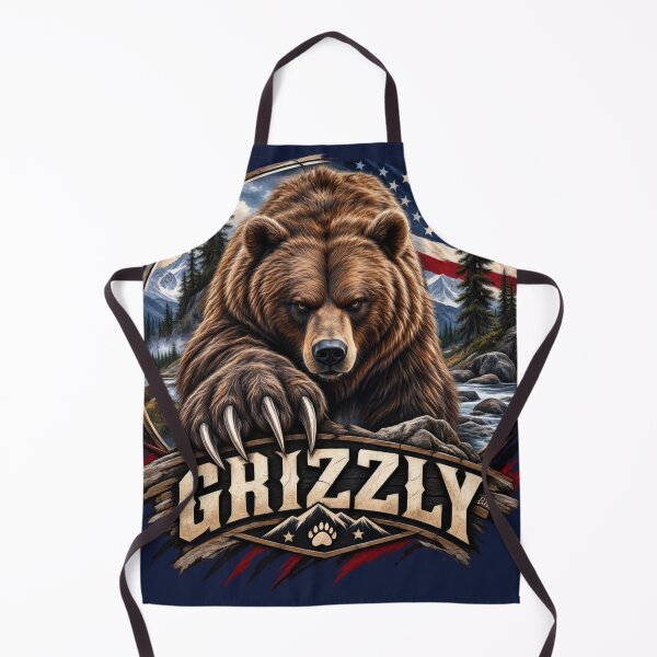 Item preview, Grizzly – American Wild designed and sold by TammyHunterArt.