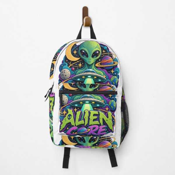 Item preview, Alien Core Papercraft UFO Space Typography Art designed and sold by Promoffy.