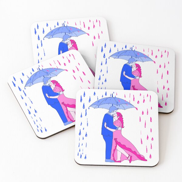 Item preview, Rain Love Umbrella Pink And Blue  designed and sold by missmann.