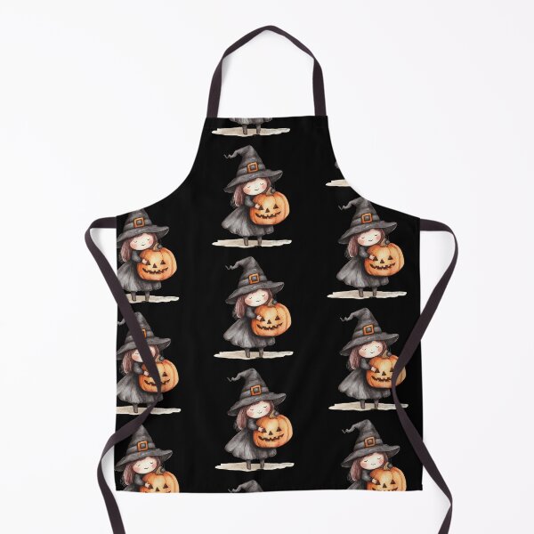 Item preview, Cute Witch with Pumpkin designed and sold by ilkansiturikman.