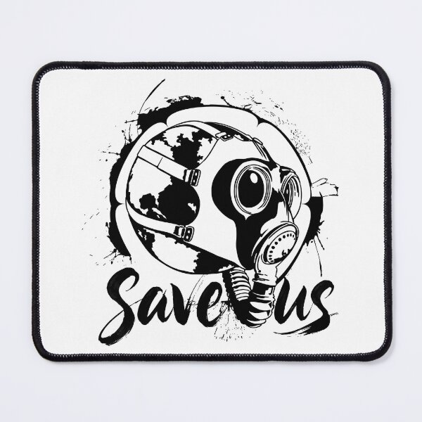 Item preview, Atlas Gas Mask World Graphic designed and sold by awesome-loob.