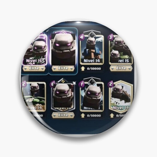 Item preview, Clash royale deck full of golem cards designed and sold by ClashandBSmemes.