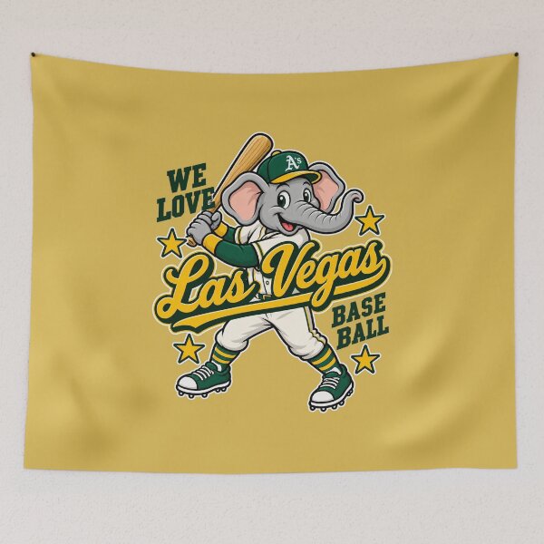 Item preview, We Love Las Vegas Baseball Stomper designed and sold by GhostDawgs.
