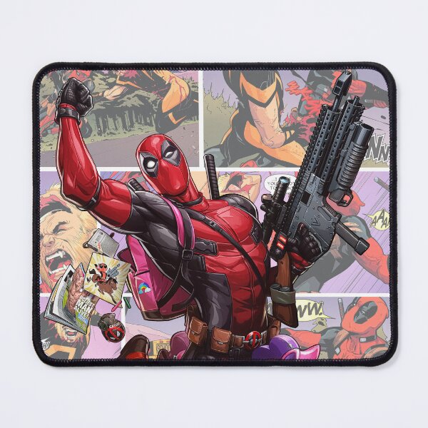 Item preview, Deadpool Superhero Poster Gamer Room Decor designed and sold by YourComicHero.