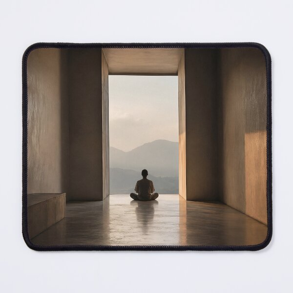 Item preview, Stillness at the Threshold – Liminal Doorway Meditation Art designed and sold by SacredLensV.