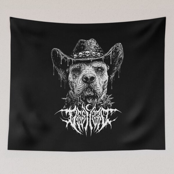 Item preview, Pitbull Dog Extreme Metal Western Style designed and sold by DESIPSED.