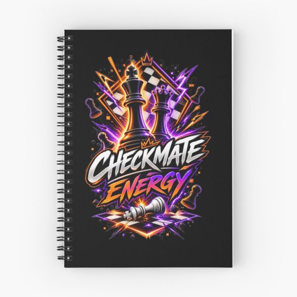 Item preview, Checkmate Energy Modern Chess Streetwear designed and sold by KnightVibe.