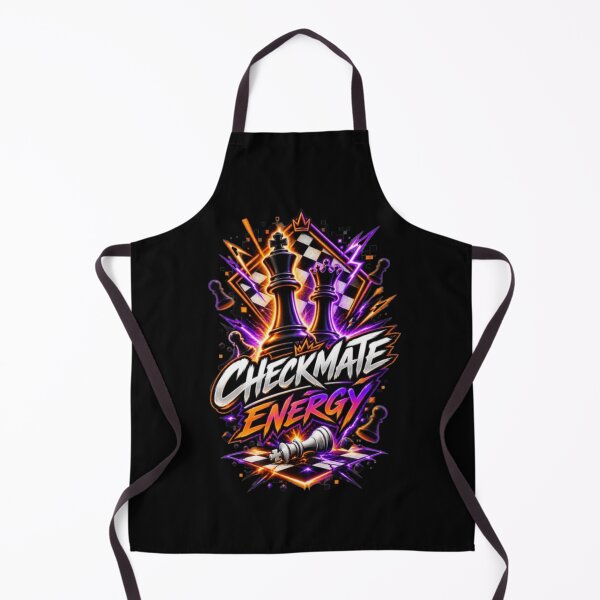 Item preview, Checkmate Energy Modern Chess Streetwear designed and sold by KnightVibe.