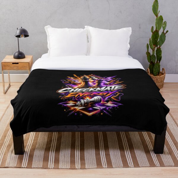 Item preview, Energía de jaque mate Ajedrez moderno Ropa urbana designed and sold by KnightVibe.
