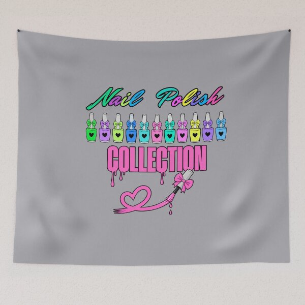 Item preview, Nail Polish Collection – Colorful Nail Art Lover designed and sold by Aimetoi.