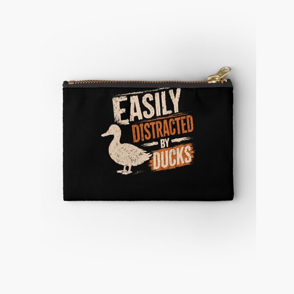 Item preview, Easily Distracted By Ducks Funny Duck Lover Waterfowl Enthusiast designed and sold by HumansStuck12.
