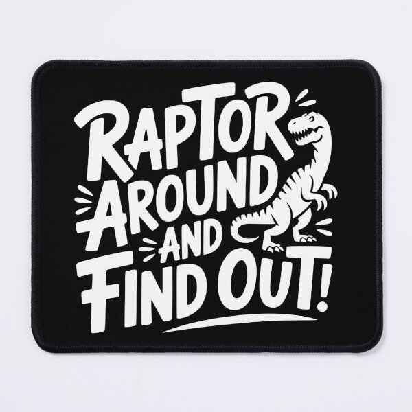 Item preview, Raptor Around and Find Out designed and sold by theartfulaspie.