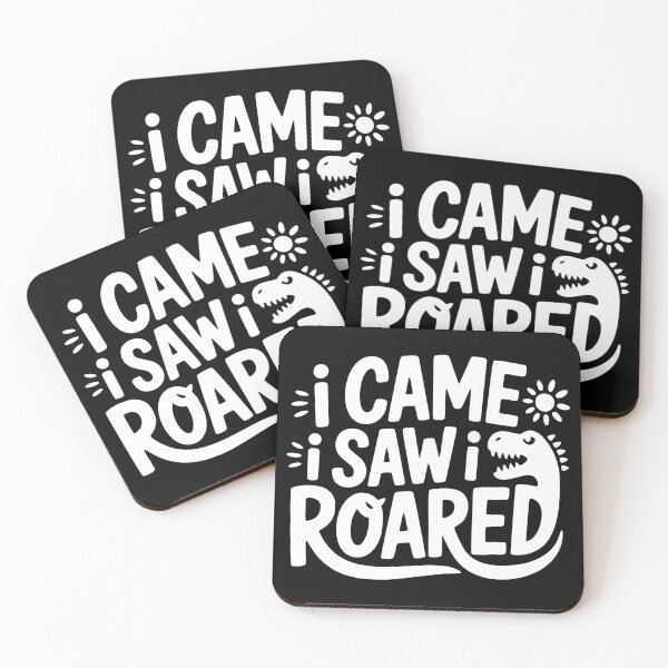 Item preview, I Came I Saw I Roared designed and sold by theartfulaspie.