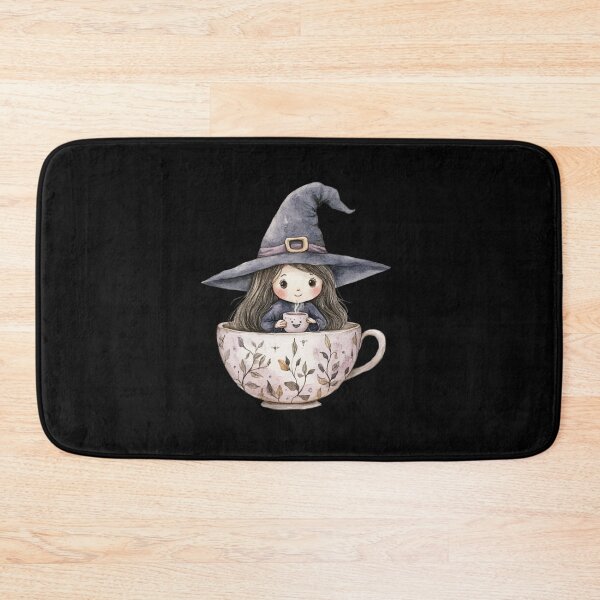 Item preview, Cute Witch in Teacup designed and sold by ilkansiturikman.