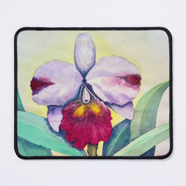 Item preview, Orchid in Bloom | Tropical Botanical Watercolour designed and sold by ArithraStudio.