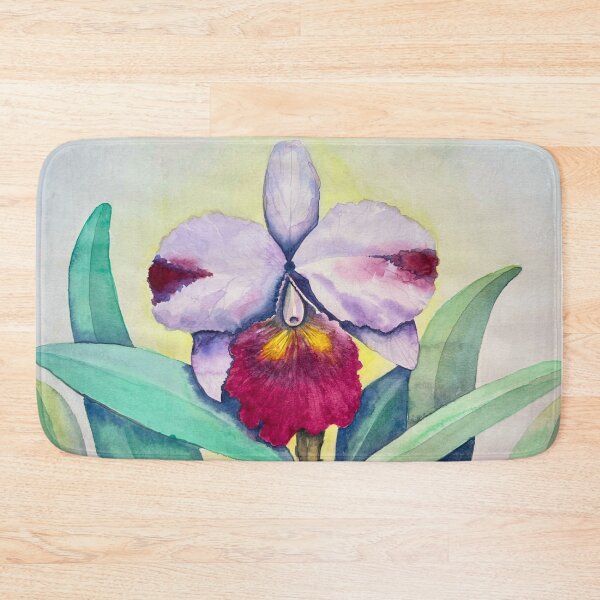 Item preview, Orchid in Bloom | Tropical Botanical Watercolour designed and sold by ArithraStudio.