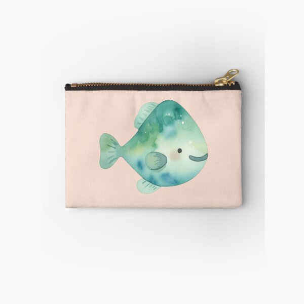 Item preview,  Kawaii Green Fish  designed and sold by DariaCraft.