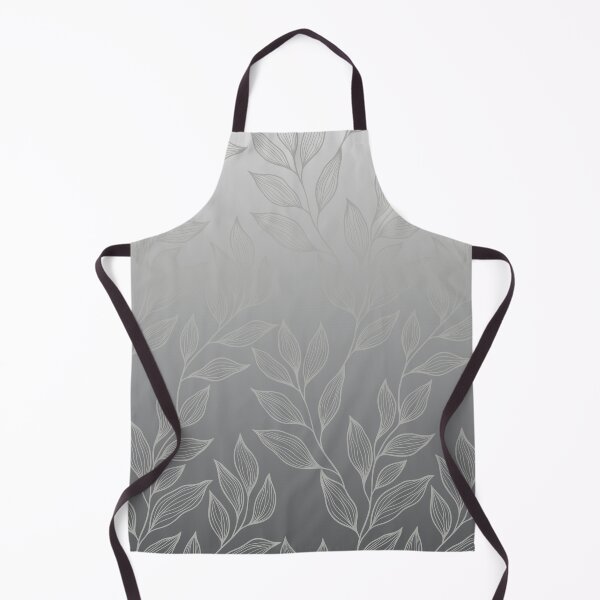 Item preview, Delicate Line Art Botanical Ombre Leaf Pattern | Gray designed and sold by Frohyou.