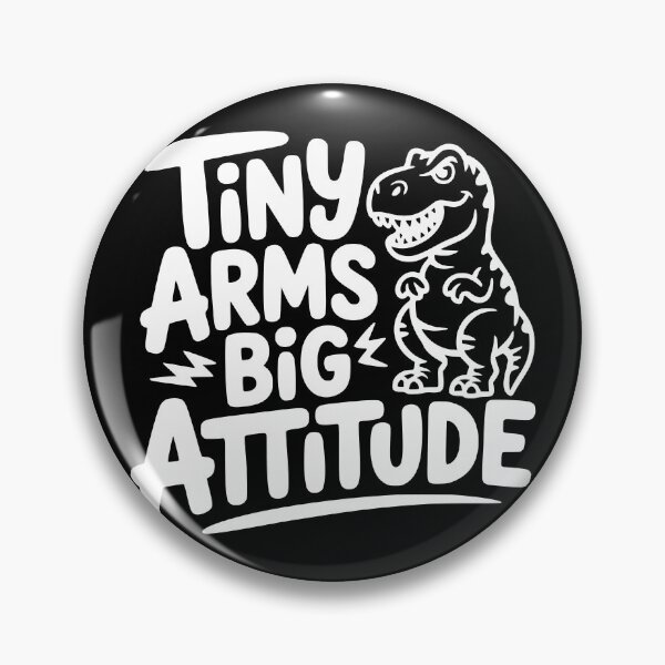 Item preview, Tiny Arms Big Attitude designed and sold by theartfulaspie.