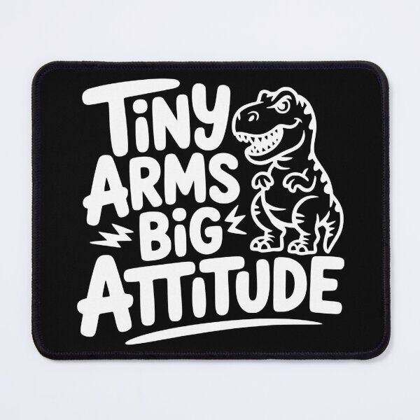Item preview, Tiny Arms Big Attitude designed and sold by theartfulaspie.