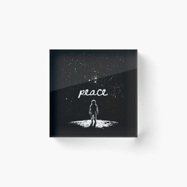 Item preview, Astronaut On Moon Peace designed and sold by AnAzArt.