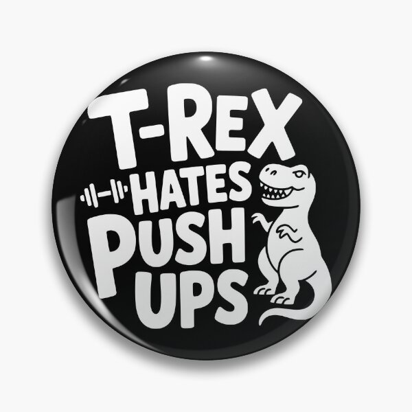 Item preview, T-Rex Hates Push Ups designed and sold by theartfulaspie.