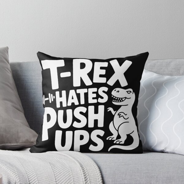 Item preview, T-Rex Hates Push Ups designed and sold by theartfulaspie.