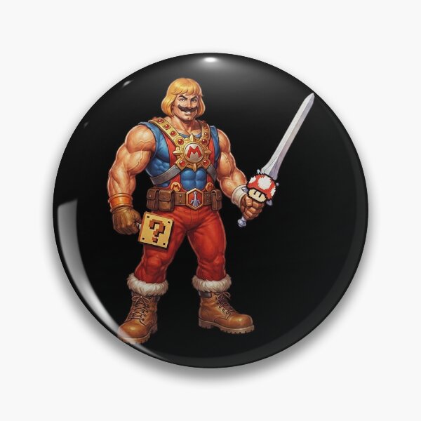 Item preview, He-Bros - Most Powerful Plumber In The Universe (version 2) designed and sold by ME design.