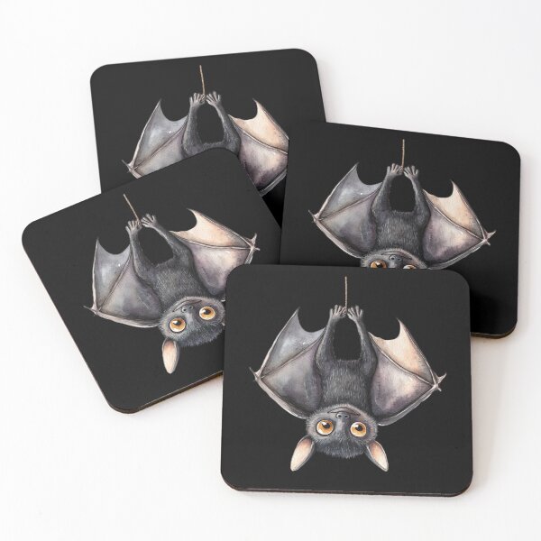 Item preview, Cute Bat Hanging Upside Down designed and sold by ilkansiturikman.