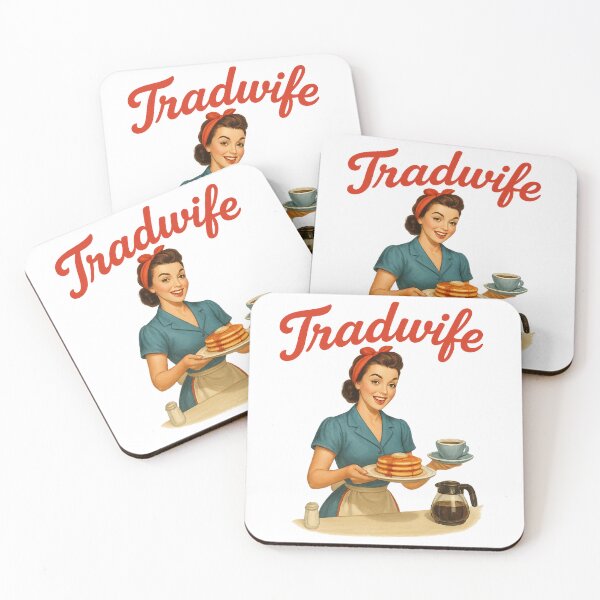 Item preview, Tradwife – Vintage Pin Up Breakfast Scene designed and sold by ViViCollective.