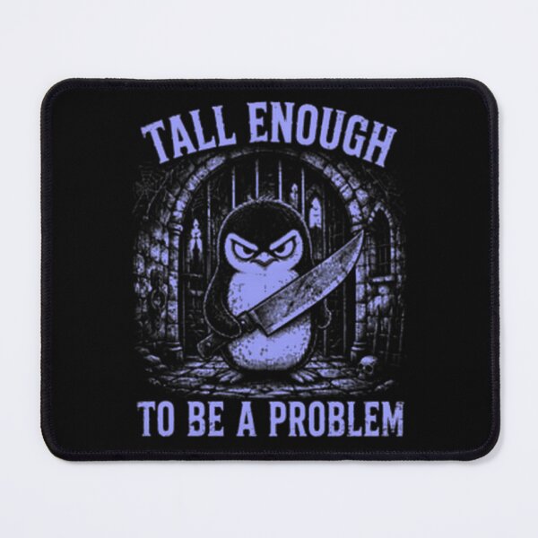 Item preview, Vintage Penguin Tall Enough To Be A Problem Humor | Perfect Gift For You And Friends designed and sold by Pralang17.
