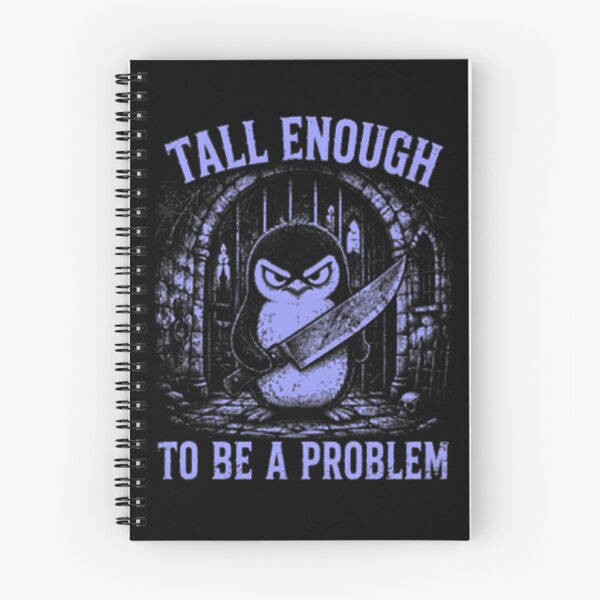 Item preview, Vintage Penguin Tall Enough To Be A Problem Humor | Perfect Gift For You And Friends designed and sold by Pralang17.