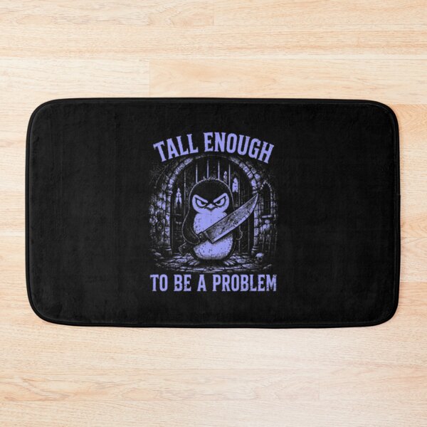 Item preview, Vintage Penguin Tall Enough To Be A Problem Humor | Perfect Gift For You And Friends designed and sold by Pralang17.