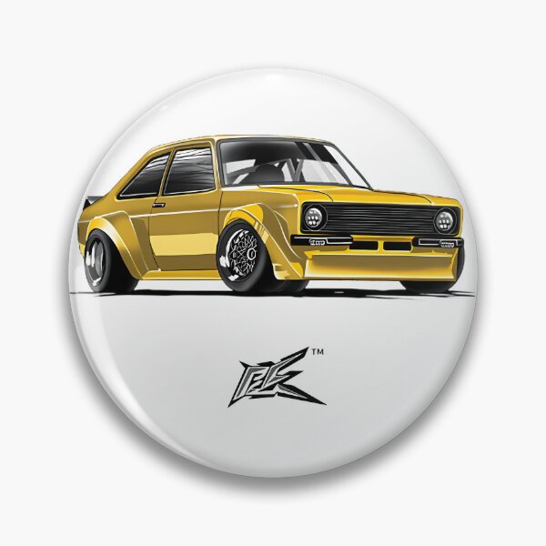 Item preview, Ford Escort Mk Yellow | Limited Edition designed and sold by Danielnelson18.