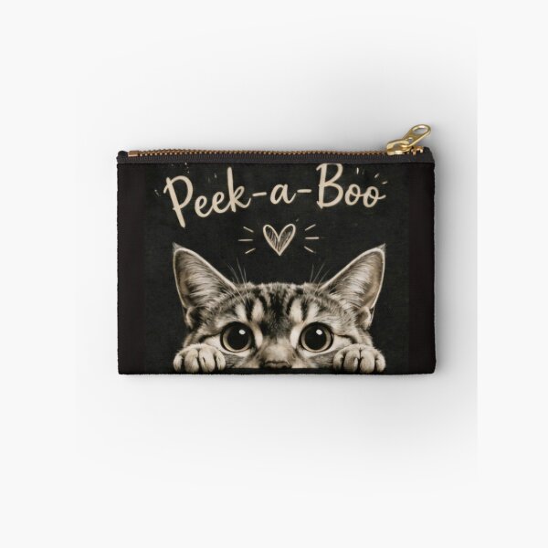 Item preview, Peek-a-Boo Black Cat designed and sold by CyndiEpps.