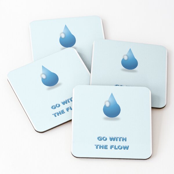 Item preview, Go With The Flow Glossy 3D Water Drop designed and sold by kd2010.
